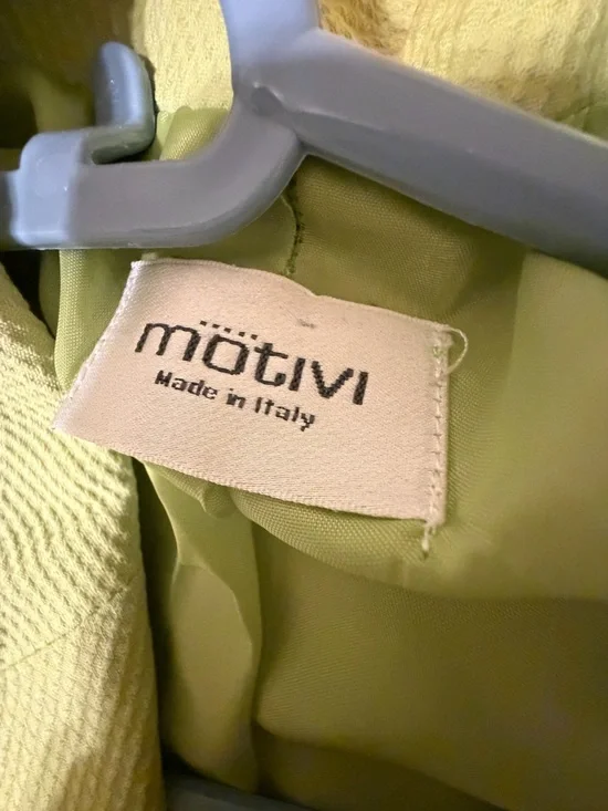 Motivi Lime Green Blazer – Made in Italy | Size IT 44 (US 8, Fits S/M) - Picture 4 of 5